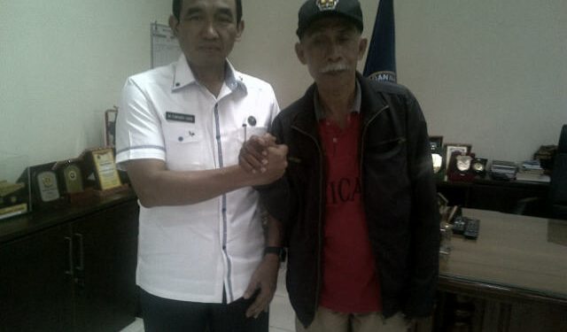 Kepala BNNP Sumsel Brigjen Pol. Drs.M. Iswandi SH.MH Bersama Pemred Lahataktual.com Bambang.MD
