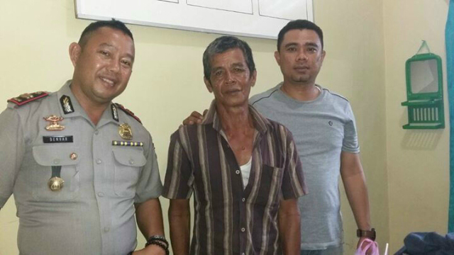 PELAKU DI AMANKAN DI POLSEK BTS ULU
