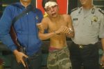 pelaku Curas dan Barang Bukti diamankan pihak polisi guna penyidikan lebih lanjut terang " Epran (Humas Polda /LA)