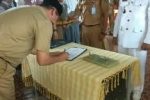 Wabup Muara Enim H. Nurul Aman Melantik Kades Kepur