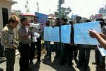 LSM , Ormas Dan OKP Unjukrasa Di Depan Mapolda Sumsel